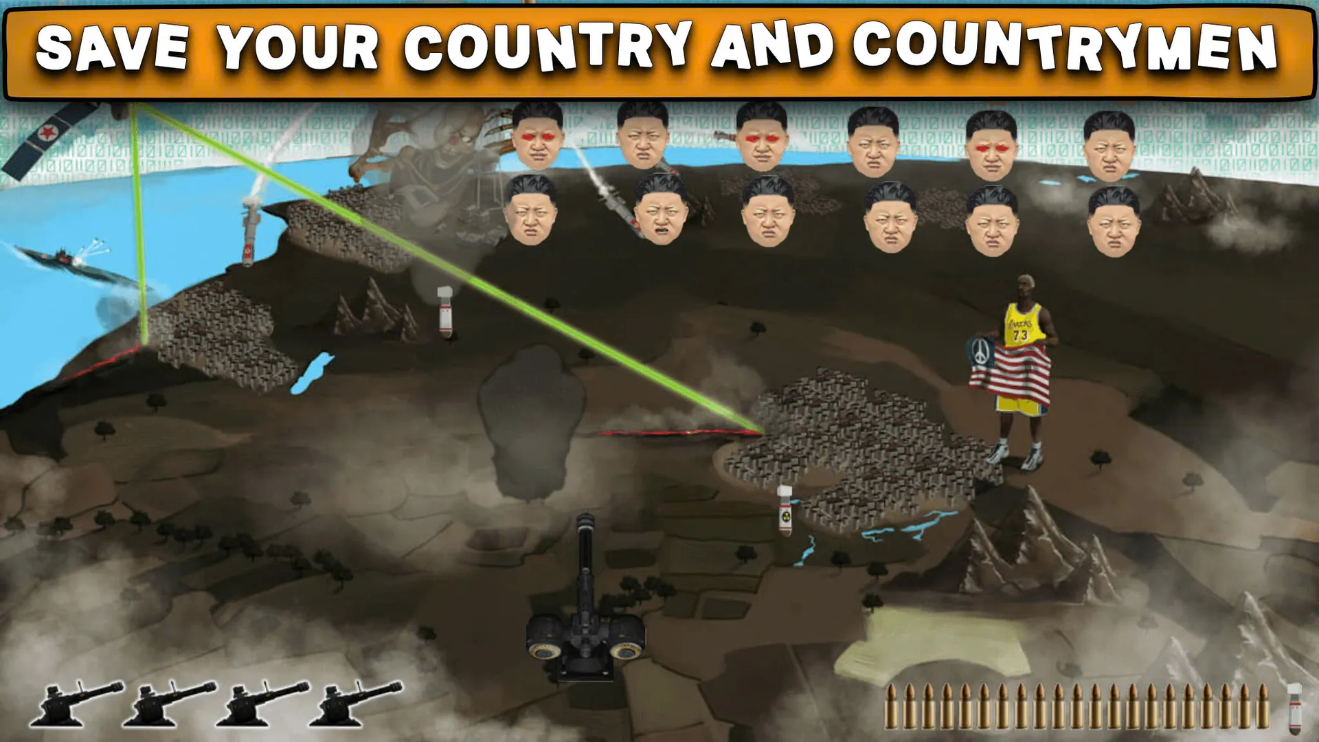 Loony Invaders screen 5